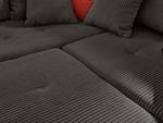 Ecksofa RUNE Grau - Textil - 231 x 81 x 161 cm