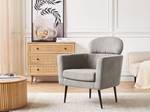 Fauteuil SOBY Noir - Gris - Taupe