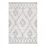 Tapis berbère style NAXTAZ 80x150 crème Blanc - Textile - 80 x 15 x 150 cm