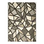 Tapis DEHORS-DEDANS CUBISME Gris - 120 x 170 x 170 cm