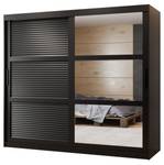 ARMOIRE À PORTES COULISSANTES ZALUZJA Largeur : 200 cm - Noir