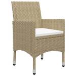 Bistro-Set-k83 ( 3-tlg ) Beige - Massivholz