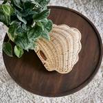 Beach Clam Dekorative Schale Braun - Rattan - Holzart/Dekor - 16 x 10 x 20 cm