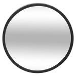 Runde Spiegel MONA, 3 Stück, schwarz Schwarz - Glas - 7 x 30 x 30 cm