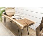 Banc nature en bois Marron - Bois massif - 45 x 44 x 160 cm