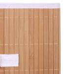 Faltbox C21 (4er-Set) Braun - Bambus - Kunststoff - 32 x 32 x 32 cm