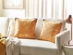 Coussin décoratif HOYA Doré - Orange