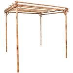 Pergola 49296 Marron - Bambou - 170 x 220 x 170 cm