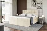 Boxspringbett RICAR Beige - Breite: 140 cm - H4