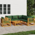 Garten-Lounge-Set 3028504-29 (7-teilig) Grün