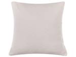 Kissen 2er Set TULIPA Beige - Braun - Grau - Grün - Pink - Textil - 45 x 6 x 45 cm