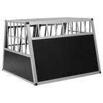 Hundetransportbox  170665 Silber - Metall - 88 x 69 x 94 cm