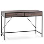 Bureau Tulum 2 Rayons, 110 cm Noir