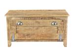 FRIGO Schuhschrank Braun - Massivholz - Holzart/Dekor - 85 x 45 x 40 cm