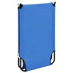 Sonnenliege 47754 Blau - Metall - 58 x 28 x 190 cm