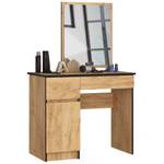 Schminktisch mit Spiegel P-2 CLP Braun - Holzwerkstoff - 90 x 142 x 50 cm