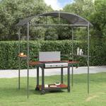 BBQ-Pavillon 360138 Grau - Metall - 115 x 230 x 220 cm