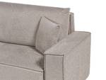 Ecksofa KARILA Beige - Taupe - Armlehne davorstehend links - Ecke davorstehend rechts - Schlaffunktion davorstehend rechts