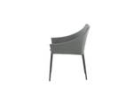 Chaise de jardin Spoga lot de 2 Noir