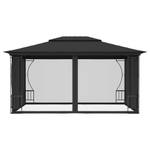 Pavillon 3002142 Anthrazit - Breite: 400 cm