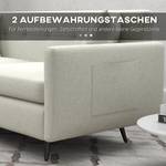 3-Sitzer-Sofa 839-730V70BG Beige - Textil - 73 x 72 x 165 cm