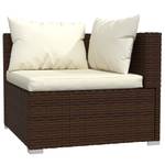 Garten-Lounge-Set (9-teilig) 3013633-23 Braun - Creme - Weiß