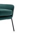 Fauteuil  CERITA Vert - Textile - 81 x 84 x 74 cm