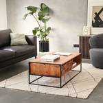 Couchtisch Letels Braun - Massivholz - 60 x 40 x 120 cm