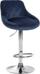 Barhocker Lazio Samt Blau