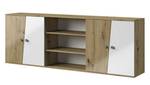 Aufsatzschrank NERO 17 Hochglanz Weiß - 40 x 79 cm