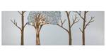Holzbild Ewiger Frühling Braun - Holz teilmassiv - 120 x 40 x 4 cm
