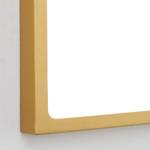 LED Deckenleuchte LERO Gold - Metall - 23 x 3 x 23 cm