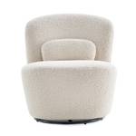 Fauteuil rond pivotant - DAMIEN Beige