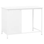Schreibtisch mit Schubladen V284 Weiß - Metall - 52 x 75 x 105 cm
