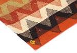 Teppich Jajim XXXVI Orange - Textil - 130 x 1 x 202 cm