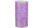 Vase MOSAIK Violett - Glas - 15 x 29 x 15 cm