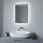 LED-Spiegel Touch Badezimmerspiegel Silber - Glas - 70 x 50 x 5 cm