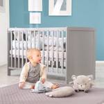 2in1 Babybett mit Matratze safe asleep® Taupe