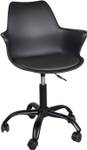 Chaise de bureau vintage MOTO Noir