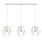 Lustre suspension HELIN Blanc - Métal - 35 x 120 x 110 cm