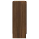 Vitrinenschrank 3005130-1 Eiche Dunkel - Höhe: 80 cm