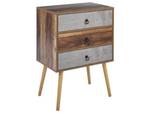 Commode BATLEY Marron - Gris - Bois manufacturé - 60 x 82 x 39 cm