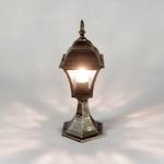 Stehlampe TOSCANA Grau - Glas - Metall - 14 x 43 x 41 cm