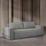 NAPI II Sofa 3 Sitzer Grau - Breite: 244 cm