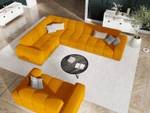 Ecksofa KENDAL 6 Sitzplätze Orange