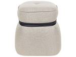 Pouf MONTEREY Beige - Fibres naturelles - 45 x 44 x 45 cm