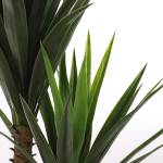 Kunstpflanze Yucca Kunstpflanze Grün - Kunststoff - 60 x 120 x 60 cm