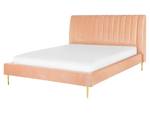 Doppelbett MARVILLE Pfirsich - Pink - Breite: 182 cm