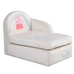 Kinderloungesofa Peppa Pig Beige - Holzwerkstoff - Textil - 75 x 54 x 47 cm