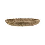 Grande corbeille ronde en jonc Fibres naturelles - 55 x 8 x 55 cm